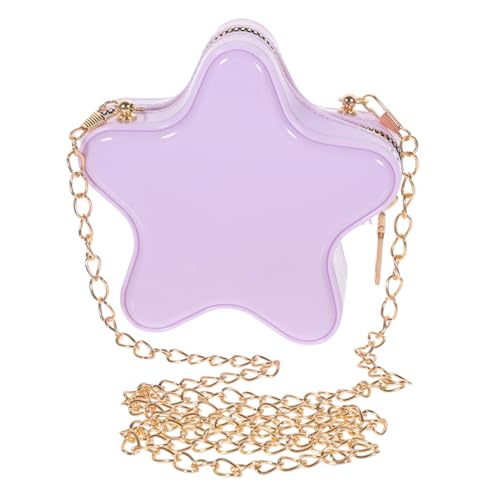 NOLITOY Süße Stern umhängetasche Mädchen Kette Crossbody Bag Klein Kompakt Alltagstasche Mode Statement Tasche für Teenager Frauen von NOLITOY