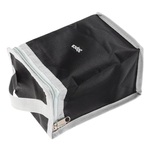 NOLITOY Tragbare Marker Stift Aufbewahrungstasche mit Stabilem Sockel Fach Multifunktional Organizer Beutel für Markerstifte Praktischer Markerhalter für Unterwegs und Zuhause von NOLITOY