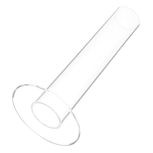 NOLITOY Transparenter Acryl Scrunchie Halter Ständer zur Haargummis Aufbewahrung Platzsparender Organizer für Haarbänder Multifunktional für Schmuck und Haarschmuck für Mädchen und Damen von NOLITOY