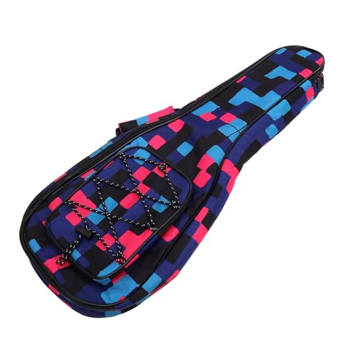 NOLITOY Ukulele Tasche Organizer für Musikinstrumente Aufbewahrungstasche aus Dickem Oxford Leicht und Tragbar zum Schutz Ihrer Ukulele von NOLITOY