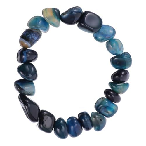 NOLITOY Unregelmäßiges Achat Edelstein Armband Handgefertigtes Schmuckstück Natürliches Yoga Hand Accessoire Modisches Armketten Design Geeignet für Alltag Party NOLITOY Unregelmäßiges Achat Edelstein Armband Handgefertigtes Schmuckstück Natürliches Yoga Hand Accessoire Modisches Armketten Design Geeignet für Alltag Party von NOLITOY