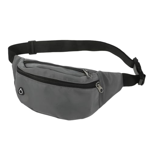 NOLITOY Verstellbare Bauchtasche Hüfttasche mit Atmungsaktivem Gurt für Herren Damen Robuste Running Fanny Pack für Wandern Radfahren Reisen Vielseitig Tragbar als Schulter und Crossbody von NOLITOY
