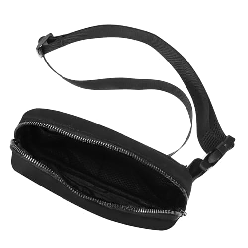 NOLITOY Verstellbare Hüfttasche für Damen und Herren Atmungsaktive Strapazierfähige Bauchtasche mit Großem Fassungsvermögen Wasserabweisend Verstellbarer Gurt für Reisen Wandern und von NOLITOY
