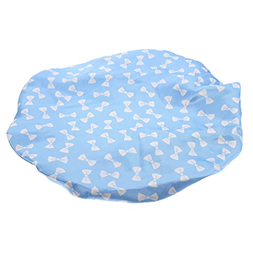 NOLITOY Verstellbare Wasserdichte Schlafmütze Für Junge Mädchen Wiederverwendbare Duschhaube Geeignet Für Haarpflege Baden Und Spielen Mit Schmetterlingsdesign von NOLITOY