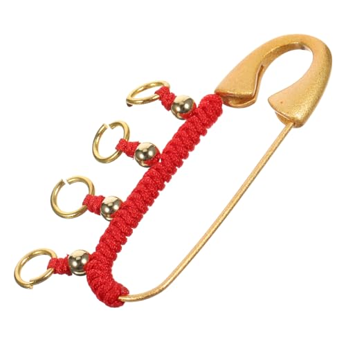 NOLITOY Vintage Brosche Anstecknadel aus Messing mit Sicherheitsnadel Design Praktische für Kleidung und Schals Sicherer Halt Kratzfrei Langlebig und Handgefertigt von NOLITOY