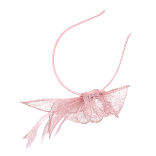 NOLITOY Vintage Fascinator Haarreif und Haarklammer Eleganter Teeparty Kopfschmuck für Damen und Mädchen Bequemer Stilvoller Cocktailhut für Festliche Anlässe von NOLITOY