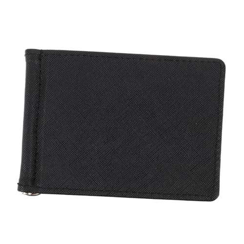 NOLITOY Minimalistische Herren-geldbörse Aus Pu-Material Schlanke Kreditkarten-geldbörse Mit Metallclip Vintage-Design Für Reisen Und Täglichen Gebrauch Mehrschichtiges Kartenhalter von NOLITOY