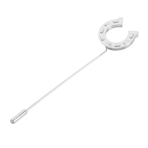 NOLITOY Vintage Horseshoe Brooch Anstecknadel Retro Lapel Pin für Damen und Herren Stilvolle Unisex Brosche für Anzüge Cardigans Kleider und Mäntel Vielseitiges Modeaccessoire für Alltag von NOLITOY