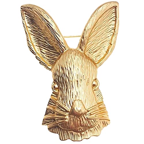 NOLITOY Kaninchen Anstecknadel Für Damen Kleidung Tasche Hut Schal Brosche Tier Brosche Für Kleidung Und Accessoires von NOLITOY