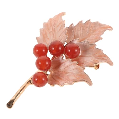 NOLITOY Vintage Maple Leaf Brosche für Damen Eleganter Ansteckpin aus Zinklegierung Langlebiges Schmuckaccessoire für Jacken Rucksäcke und Festliche Outfits Vielseitig und Stilvoll NOLITOY Vintage Maple Leaf Brosche für Damen Eleganter Ansteckpin aus Zinklegierung Langlebiges Schmuckaccessoire für Jacken Rucksäcke und Festliche Outfits Vielseitig und Stilvoll von NOLITOY