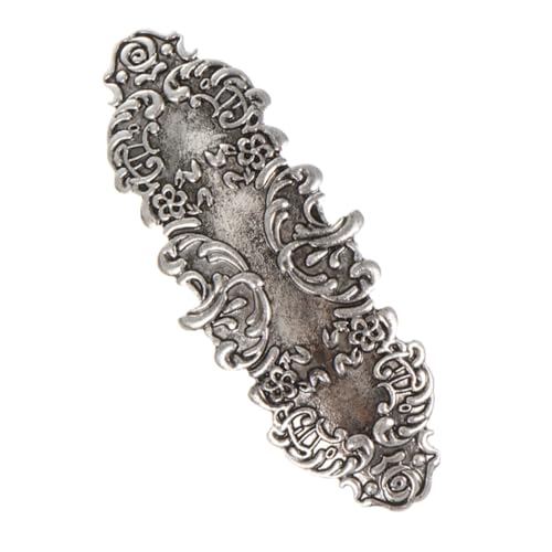 NOLITOY Vintage Metall Haarspangen mit Französischer Blume Elegante Retro Haarklammern Damen und Mädchen Federleichte und Sichere Haarschmuck Clips für Alltag und Besondere Anlässe von NOLITOY