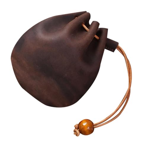 NOLITOY Vintage Mini Münzbeutel Grün Kleingeldbeutel Portemonnaie Schlüsseletui Leicht Tragbar Für Alltag Reise Büro von NOLITOY