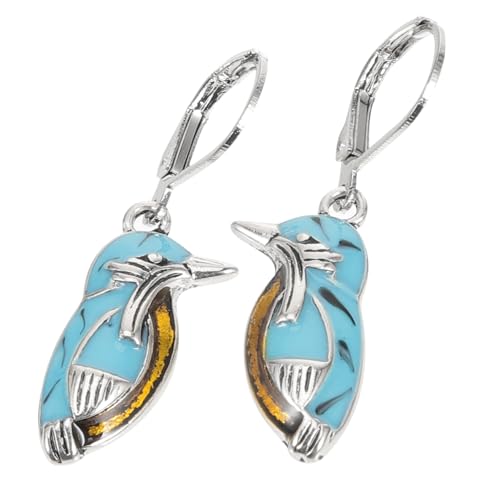 NOLITOY Vintage Silber Vogel Ohrringe Damen Dangle Animal Earrings Boho Stil Statement Schmuck für Alltag Festival von NOLITOY