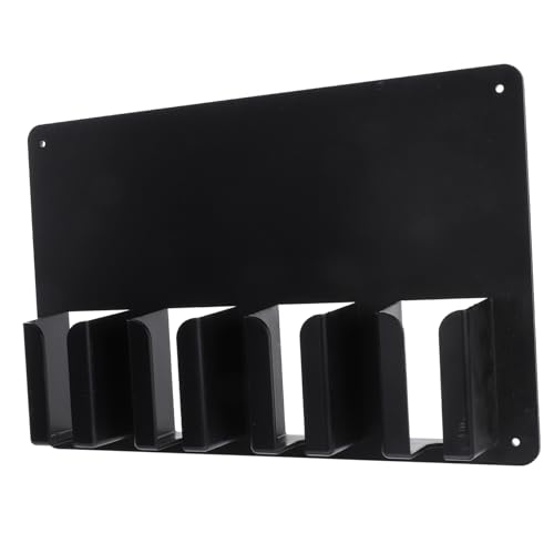NOLITOY Wandmontierter Haarschneider Organizer Aufbewahrungsregal für Friseursalons Vielseitiger Halter für Haarschneidemaschinen Bürsten und Kämme Platzsparend Schwarz Zufälliger NOLITOY Wandmontierter Haarschneider Organizer Aufbewahrungsregal für Friseursalons Vielseitiger Halter für Haarschneidemaschinen Bürsten und Kämme Platzsparend Schwarz Zufälliger von NOLITOY