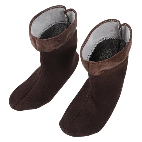 NOLITOY Warme Gefütterte Regenstiefel socken Atmungsaktive Dicke Innensohle für Herren und Damen Winter einziehsocken für Gummistiefel Isolierende Bequeme Boot Passend von NOLITOY