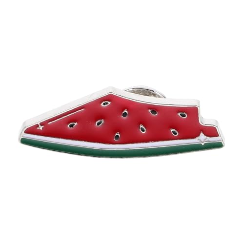 NOLITOY Wassermelonen-brosche Aus Emaille Niedlicher Melonenschmuck Sommer-anstecknadel Für Rucksack Pullover Und Hüte Geburtstag Broschennadel von NOLITOY
