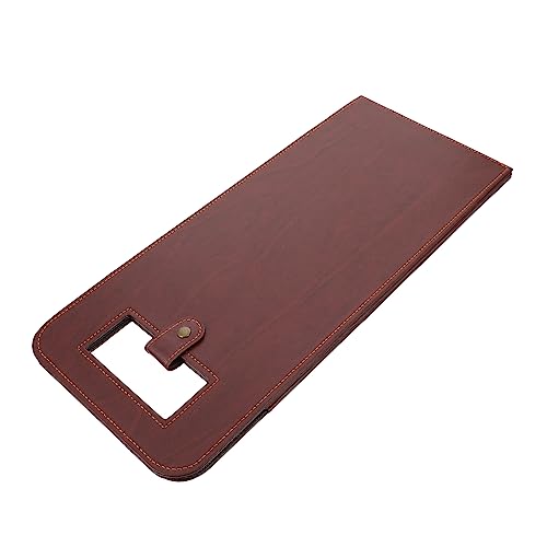 NOLITOY Weinflaschenbeutel Leder Flaschen Tragetasche für Rotwein Wiederverwendbar und Robust für Reisen und Aufbewahrung Braun von NOLITOY