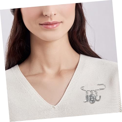 NOLITOY Western Cowgirl Brosche Metallclip Damen Cardigan Clip Eleganter Schmucknadel Verschluss für Offene Strickjacken und Stolen Vielseitiges Geschenk für Frauen NOLITOY Western Cowgirl Brosche Metallclip Damen Cardigan Clip Eleganter Schmucknadel Verschluss für Offene Strickjacken und Stolen Vielseitiges Geschenk für Frauen von NOLITOY