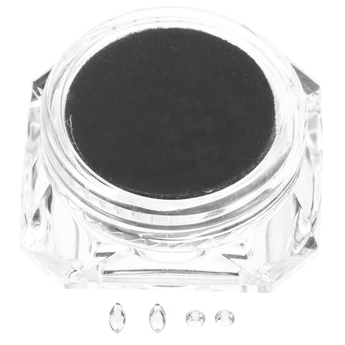 NOLITOY Zahnschmuck Edelstein Teilig Transparente Weiße DIY Zahnverzierung Kreative Form Zahn Ornament für Party Hochzeit Nachtclub Styling von NOLITOY