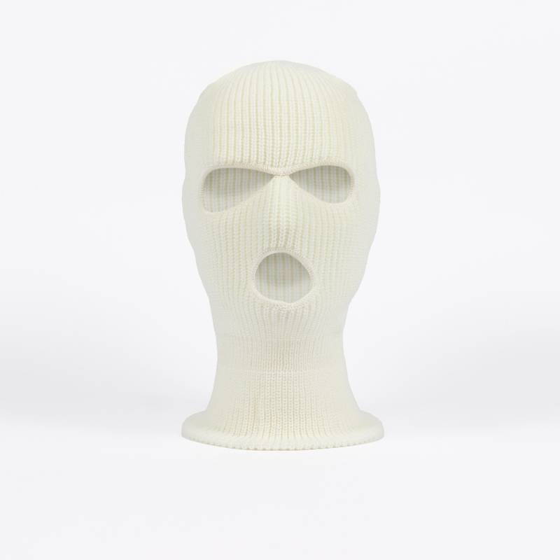 Balaclava 3-Loch Größe: OS Farbe: weiss von NOLL TEXTIL