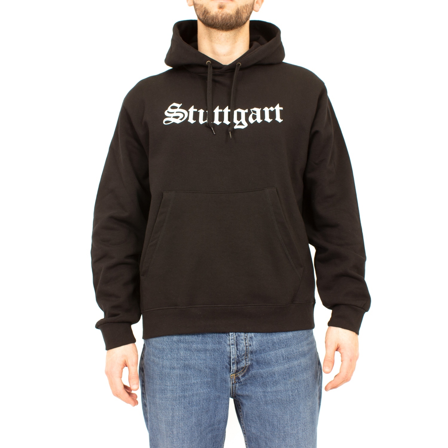 Hooded Sweat 'Stuttgart' Größe: XL Farbe: black von NOLL TEXTIL