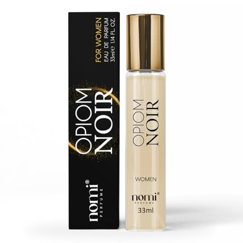 Nomi Perfume für Frauen, 33ml, OPIOM NOIR Eau de Parfum mit 20% Duftölen, Orientalischer Duft, Feminine Aromakompositionen, Lang anhaltender von NOMI PERFUME