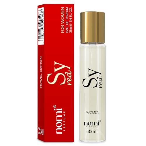 Nomi Perfume für Frauen, 33ml, SY RED Eau de Parfum mit 20% Duftölen, Fruchtigen Noten, schwarze Johannisbeere, Lang anhaltender von NOMI PERFUME