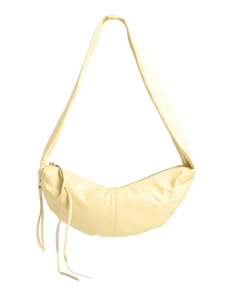 NONA Schultertasche Damen Pastellgelb von NONA