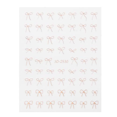 Bowknot Art Stickers Decals Supplies Selbstklebende Abziehbilder Kunst Designs Aufkleber Maniküre Zubehör von NONGYU