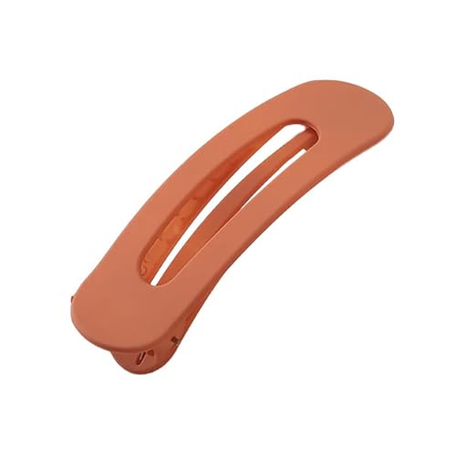 Flache Haarspange, mattiert, schlicht, matt, für Damen, Haarnadel, Entenschnabel-Clip für Seitenpony und den täglichen Gebrauch Flache Haarspange, mattiert, schlicht, matt, für Damen, Haarnadel, Entenschnabel-Clip für Seitenpony und den täglichen Gebrauch von NONGYU