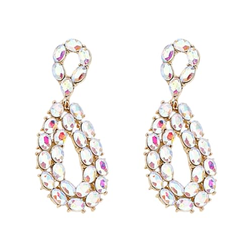 Funkelnde Tränendrop Dangle Ohrringe Zinkes Legierung Hypoallergenen Schmuck Komfortable Zubehör Für Tägliche Anlässe Zinklegungs Brautohrringe von NONGYU