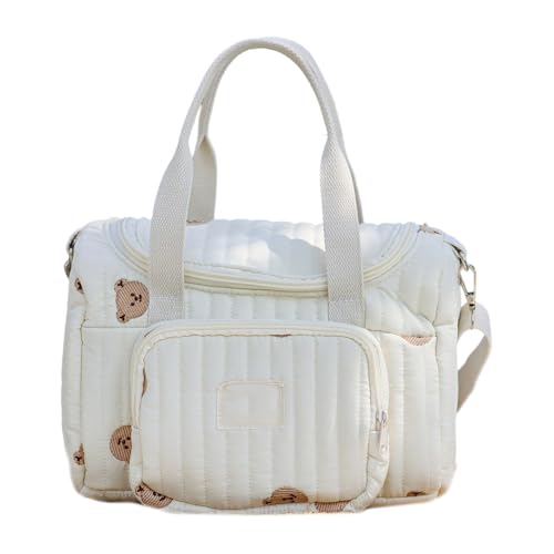 Modische Umstandstasche Einzelne Schultertasche Organizer zum Tragen Tragbare Handtasche für vielbeschäftigte Eltern Multifunktionale Windel, B von NONGYU