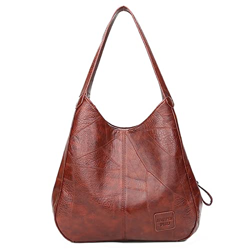 NONGYU Damen-Umhängetasche, weiches Polyurethan, großes Fassungsvermögen, modische Schultertaschen, passend für Retro, Freizeit, Dating, Damen, PU-Leder, stilvolle Schultertasche, große Kapazität NONGYU Damen-Umhängetasche, weiches Polyurethan, großes Fassungsvermögen, modische Schultertaschen, passend für Retro, Freizeit, Dating, Damen, PU-Leder, stilvolle Schultertasche, große Kapazität von NONGYU