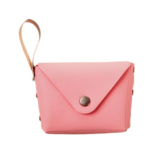 NONGYU Münzbörse PU-Leder Münztasche Kleingeld Geldbörse Schlüsseltasche Kleine Aufbewahrungstasche Clutch Geldbörse Geschenk für Kinder Frauen Mädchen, rosarot, 4*6.5*8cm NONGYU Münzbörse PU-Leder Münztasche Kleingeld Geldbörse Schlüsseltasche Kleine Aufbewahrungstasche Clutch Geldbörse Geschenk für Kinder Frauen Mädchen, rosarot, 4*6.5*8cm von NONGYU