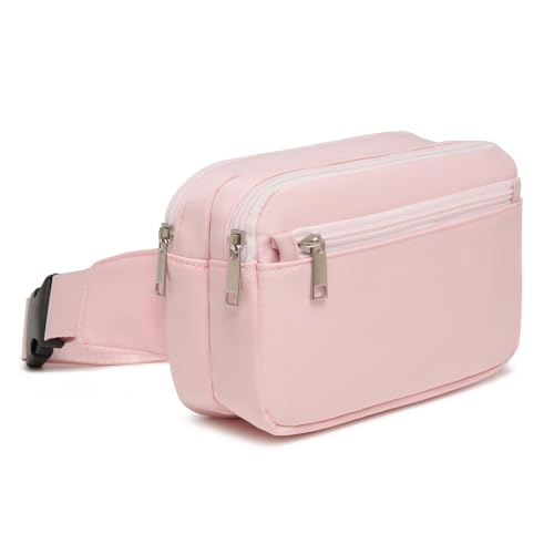 NONGYU Stilvolle und praktische Gürteltasche aus Segeltuch, Umhängetasche für Outdoor-Aktivitäten und Reisen, rose, As shown in the picture (error 1-2cm) von NONGYU