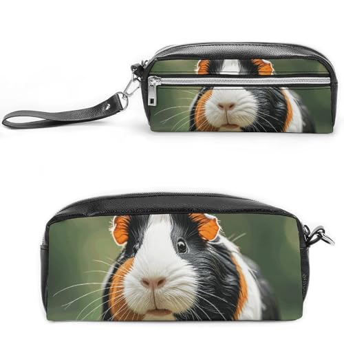 NONHAI Federmäppchen, niedliches Meerschweinchen-Make-up-Tasche, großes Fassungsvermögen, Kosmetiktasche für Männer und Frauen, Stifttasche für Bürobedarf, Stil, 20 x 10 x 5,5 cm, Stil:, 20*10*5.5cm von NONHAI