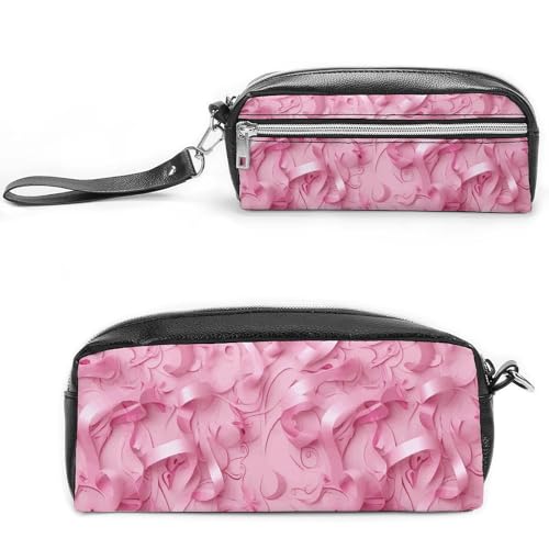 NONHAI Federmäppchen für Männer und Frauen, Make-up-Tasche, großes Fassungsvermögen, Kosmetiktasche, Schleife, Muster, Bleistifttasche für Bürobedarf, Stil:, 20*10*5.5cm von NONHAI