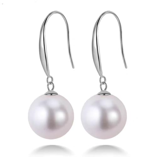 NONNYLLEI Perlenohrringe, Muttertagsgeschenk für Mutter, Frau, Jahrestag, Geburtstag, Weihnachten, Schmuck, Geschenke für Ehefrau, Valentinstag für sie, Sterling Silber von NONNYLLEI