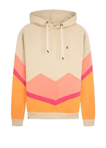 NOORLYS Hoodie, SMOKEGREY/SHELLPINK, Unisex, Sweatshirt - BEEVERN von NOORLYS