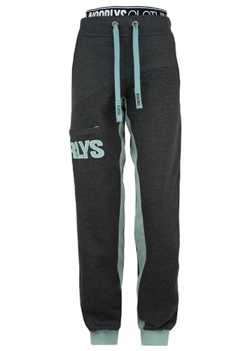 NOORLYS Jogginghose SUNDAG Anthracite/SILVERBLUE von NOORLYS