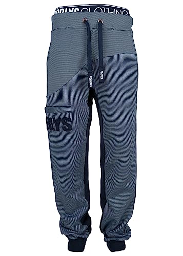 NOORLYS Jogginghose SUNDAG MARINESTRIPED/Navy von NOORLYS