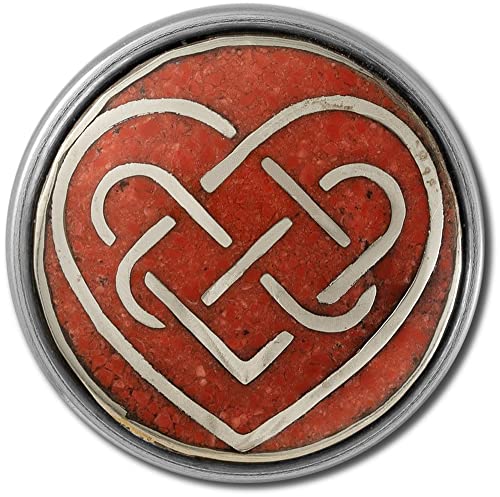 NOOSA-Amsterdam ORIGINAL Chunk CELTIC LOVE KNOT rot von NOOSA-Amsterdam