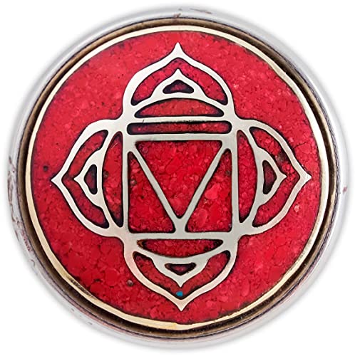 NOOSA-Amsterdam ORIGINAL Chunk MULADHARA CHAKRA rot von NOOSA-Amsterdam