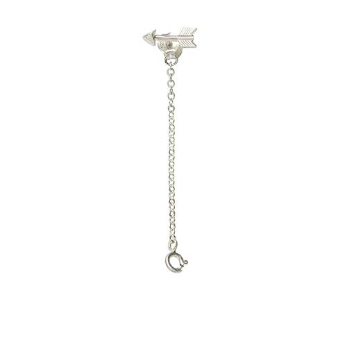 NOOSA-Amsterdam RELIC Ohrhänger ARROW CHAIN EARSTUD silber - ein Paar - ohne Relic - Echtsilber von NOOSA-Amsterdam