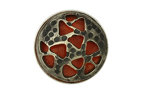 NOOSA PURE Chunk DELTA silber rot von NOOSA-Amsterdam