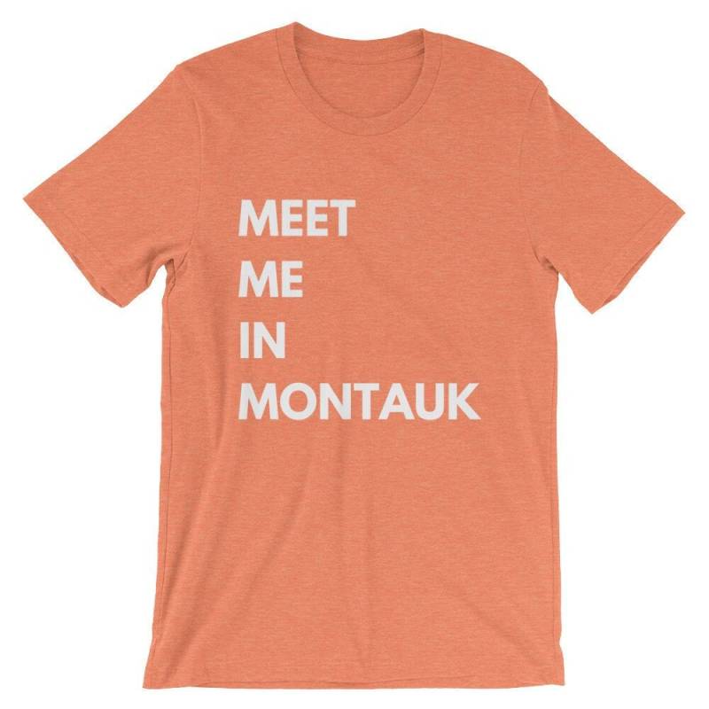 Treffen Sie Mich in Montauk Passende T-Shirt Für Paare | Ewiger Sonnenschein Des Makellosen Geistes Ehemann Frau Geschenke von NOOTU