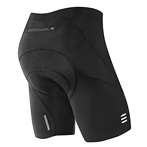 NOOYME Radlerhose Herren Fahrradhose Herren gepolstert 4D Elastische Radlerhose Herren mit Sitzpolster Atmungsaktive Leichte Radhose aus Polyamid und Spandex Fahrradhose Herren NOOYME Radlerhose Herren Fahrradhose Herren gepolstert 4D Elastische Radlerhose Herren mit Sitzpolster Atmungsaktive Leichte Radhose aus Polyamid und Spandex Fahrradhose Herren von NOOYME