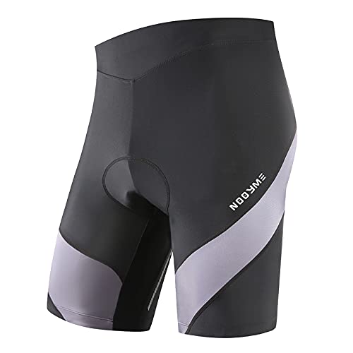 NOOYME Radlerhose Herren Fahrradhose Herren gepolstert 4D Elastische Radlerhose Herren mit Sitzpolster Atmungsaktive Leichte Radhose aus Polyamid und Spandex Fahrradhose Herren NOOYME Radlerhose Herren Fahrradhose Herren gepolstert 4D Elastische Radlerhose Herren mit Sitzpolster Atmungsaktive Leichte Radhose aus Polyamid und Spandex Fahrradhose Herren von NOOYME