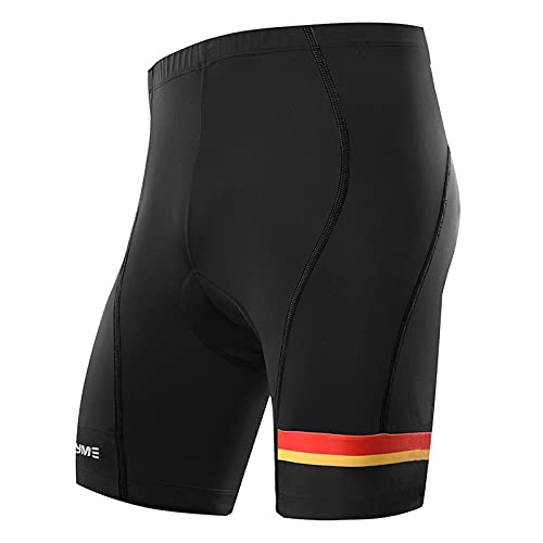 NOOYME Radlerhose Herren mit Sitzpolster 3D Fahrradhose Herren Schnelltrockende& Elastische Radhose Herren– Verbesserte Elastizität und Luftdurchlässigkeit Radlerhose Herren XL, Deutsche Tour NOOYME Radlerhose Herren mit Sitzpolster 3D Fahrradhose Herren Schnelltrockende& Elastische Radhose Herren– Verbesserte Elastizität und Luftdurchlässigkeit Radlerhose Herren XL, Deutsche Tour von NOOYME
