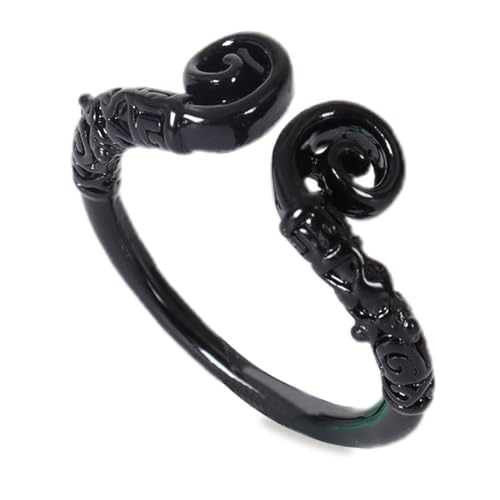 NOPKESV 1 Ring Wukong Band verstellbar und Daumen aus Edelstahl Valentinstagsgeschenk Lustige Ringe für Männer von NOPKESV